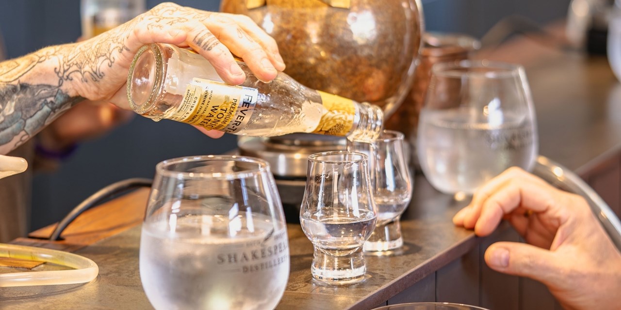 Enjoy a guided tasting of three spirits