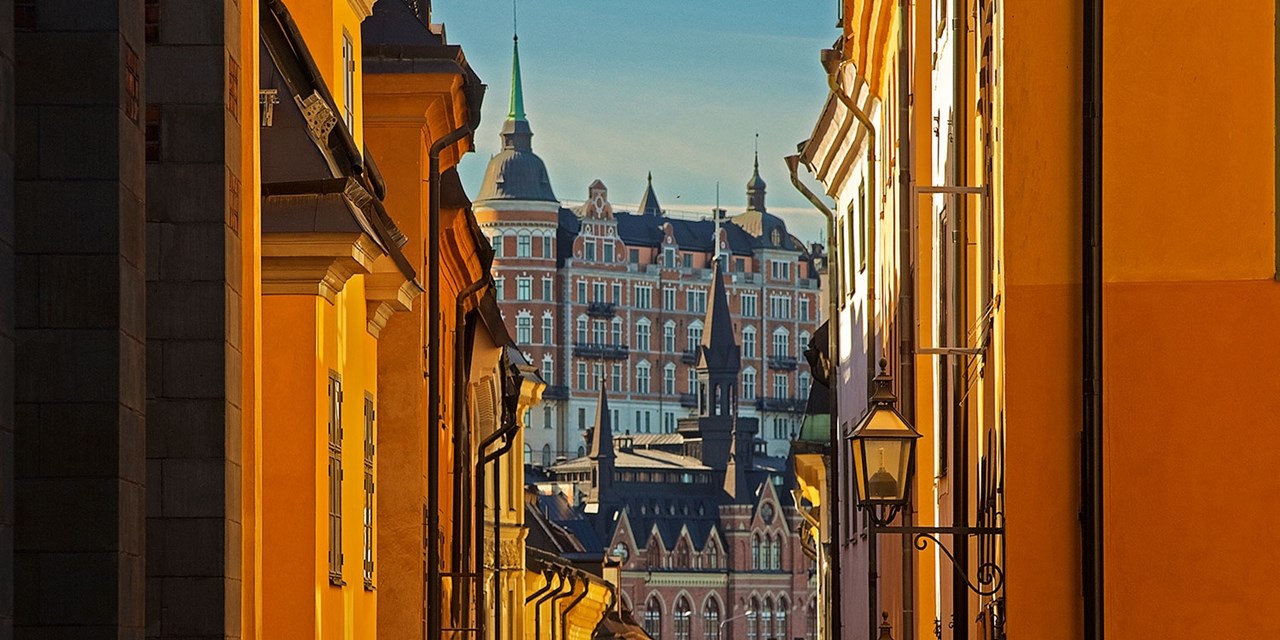 Sweet sunlight in Stockholm 