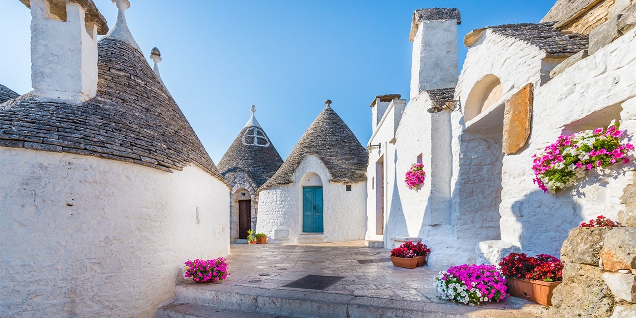 See the trulli houses in Alberobello
