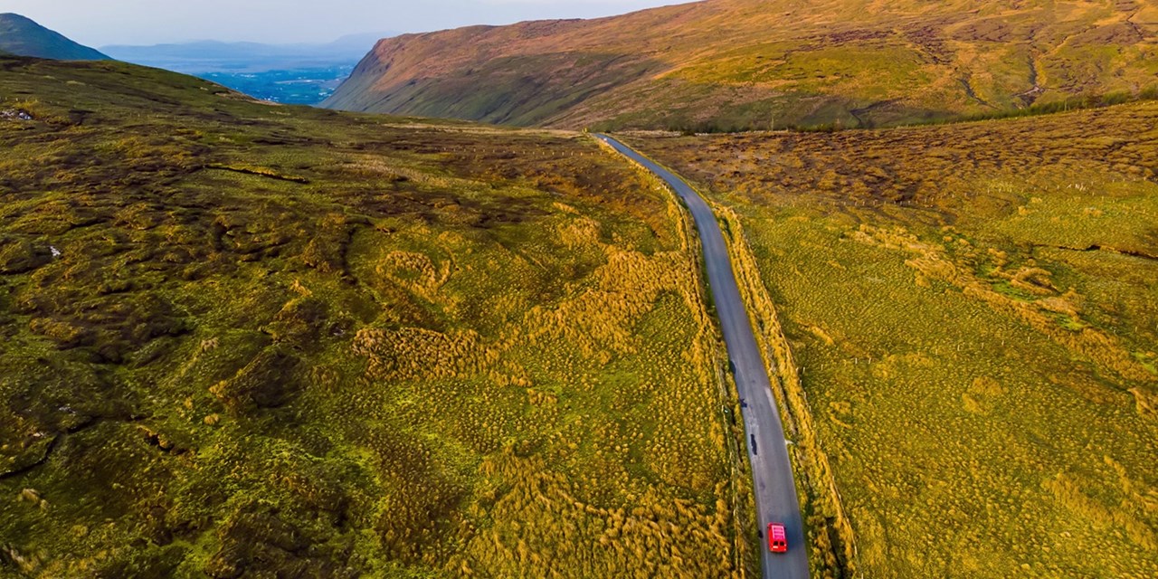 Drive through Ireland at your own pace