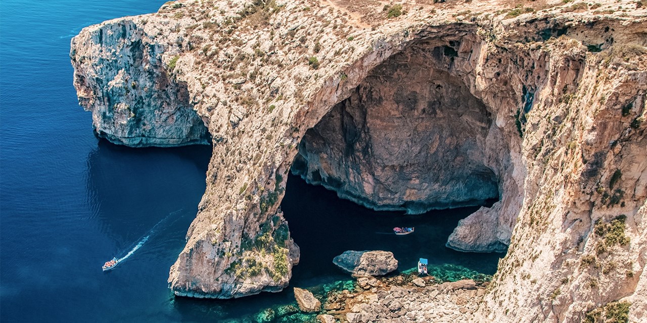 Malta's blue grotto