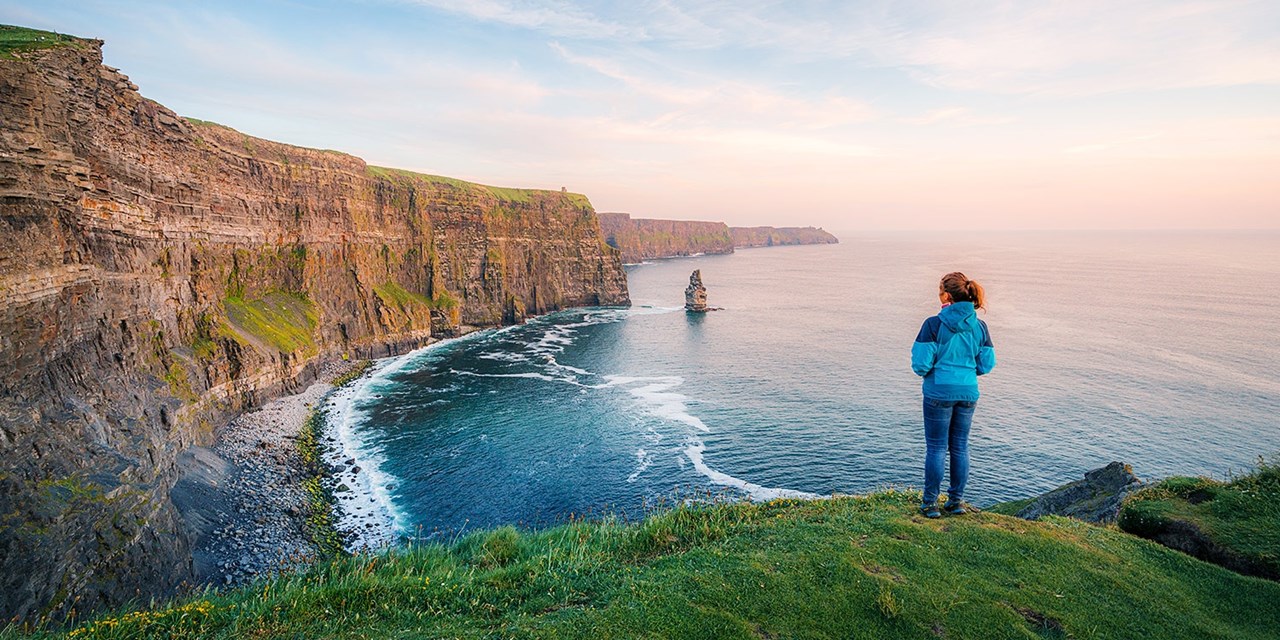 Walk along the Cliffs of Moher on this guided tour
