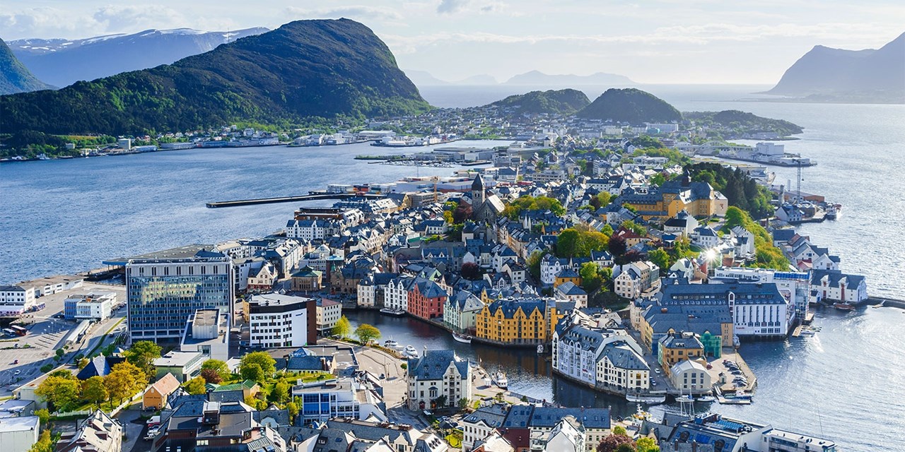 Go for a hike in Alesund for panoramic views