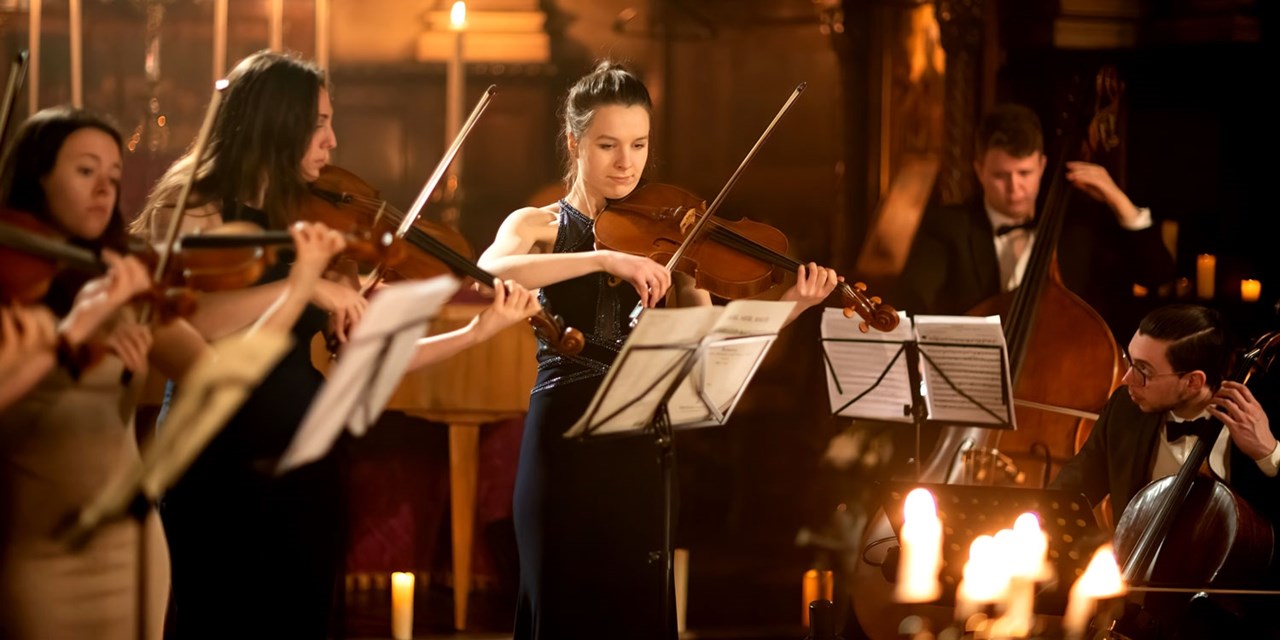 The Piccadilly Sinfonietta perform over 200 concerts a year at some of the county's most beautiful venues