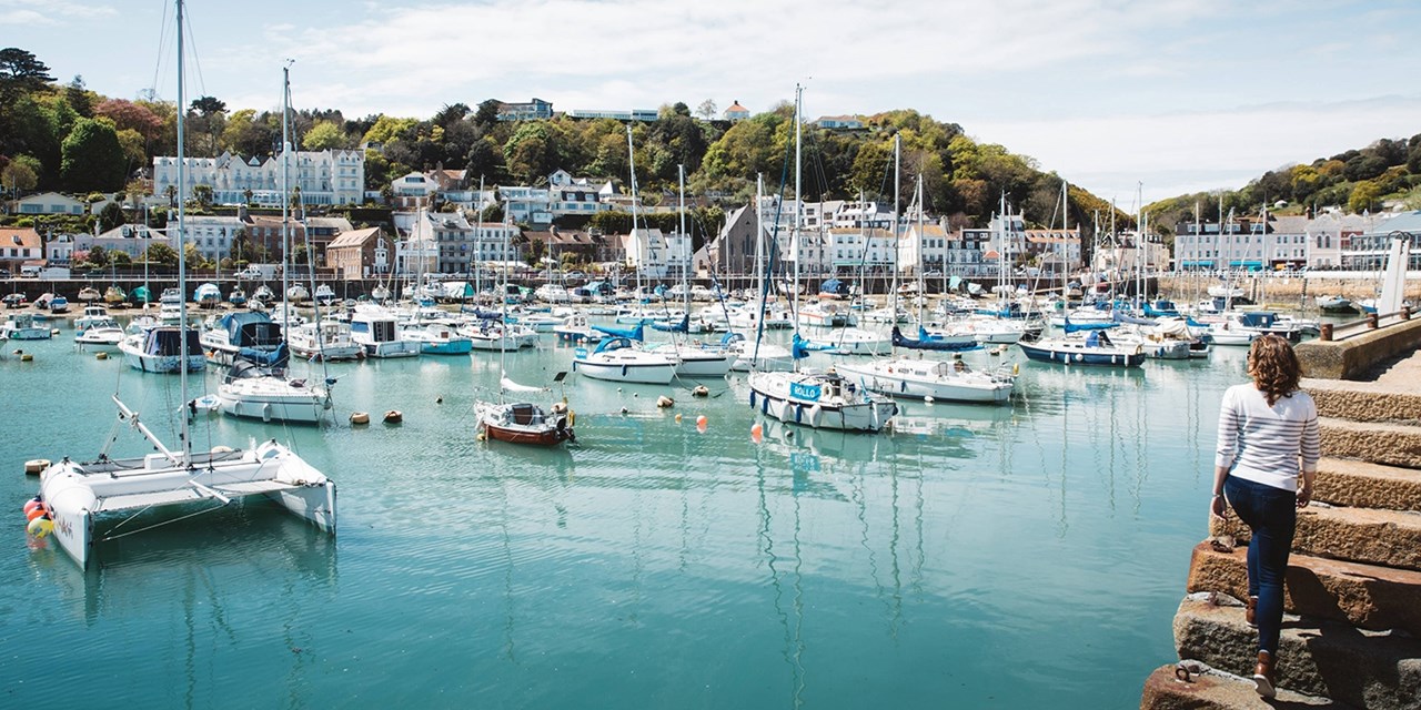 St Aubin has a pretty harbour to explore