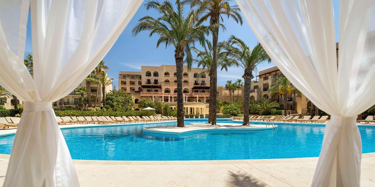 Relax by the pool in Gozo