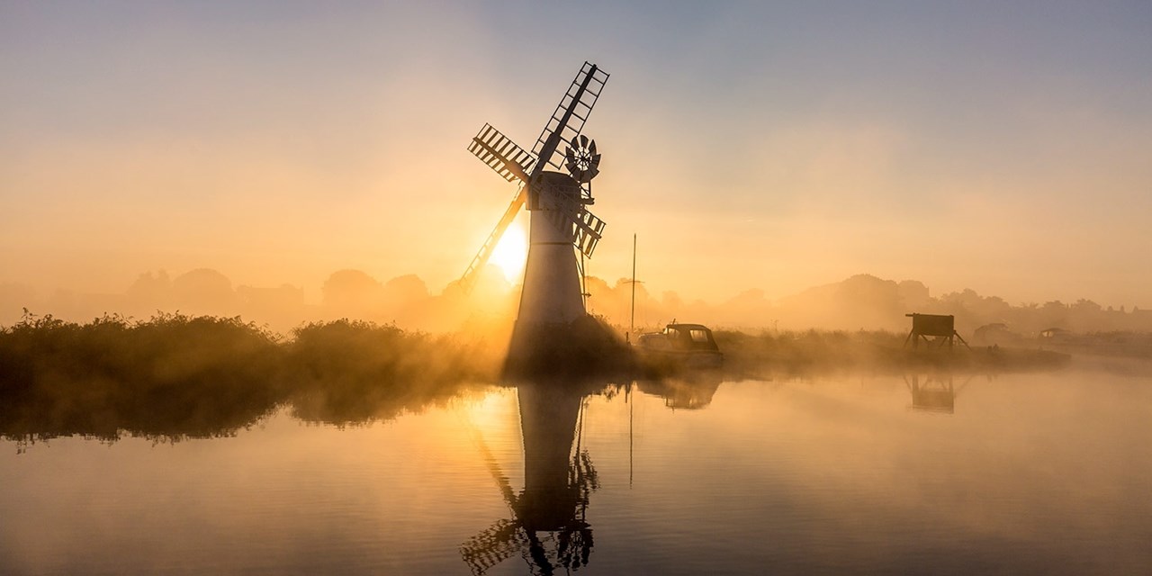 The Boathouse is within the boundaries of Broads National Park