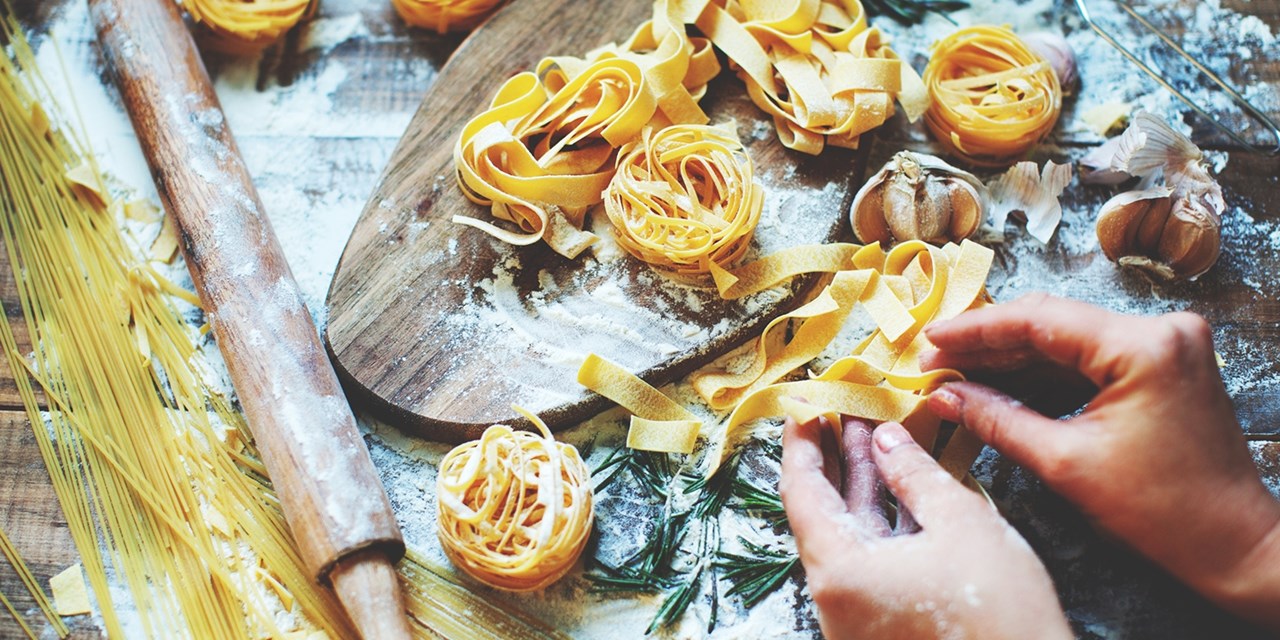 Pastas are made in house daily 