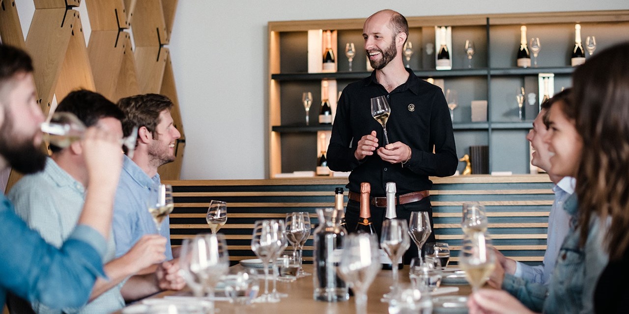 As part of this experience, you'll enjoy a comparative hosted tasting of two library vintages from the cellars in a private tasting room