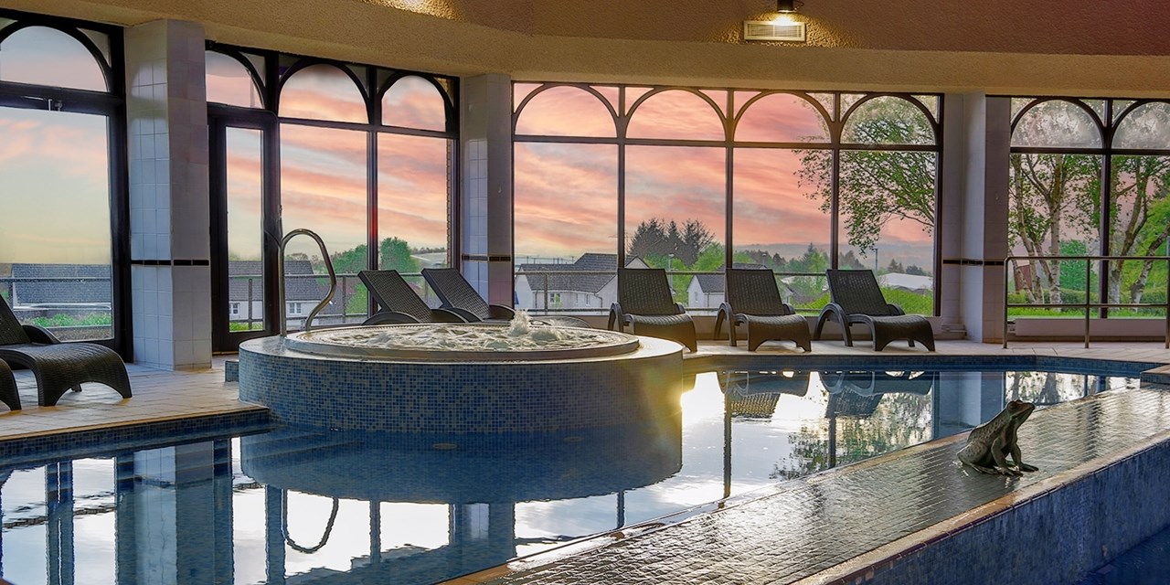 You'll get four hours' access to the extensive spa facilities