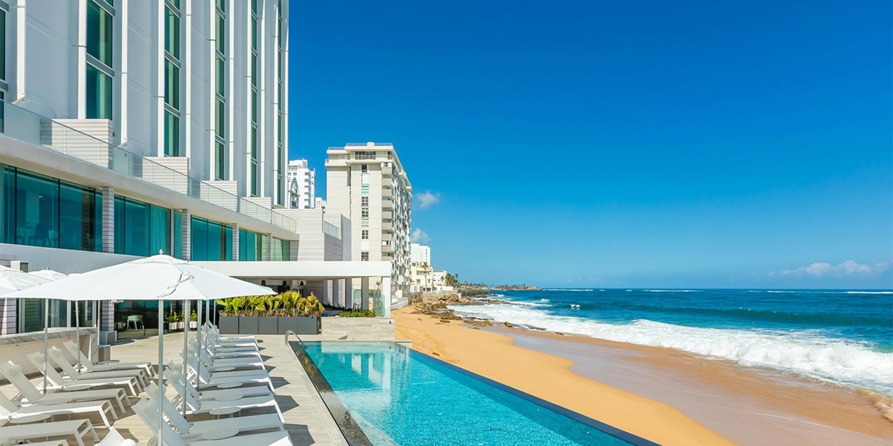 Condado Ocean Club hotel with credit & perks
