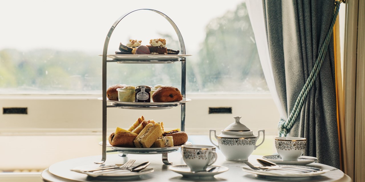Tuck into a tasty array of sandwiches, handmade cakes, and scones