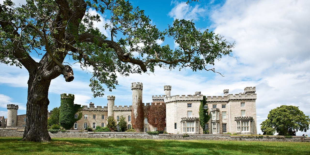 Bodelwyddan Castle sits in 260 acres of parkland—perfect for a post-tea stroll