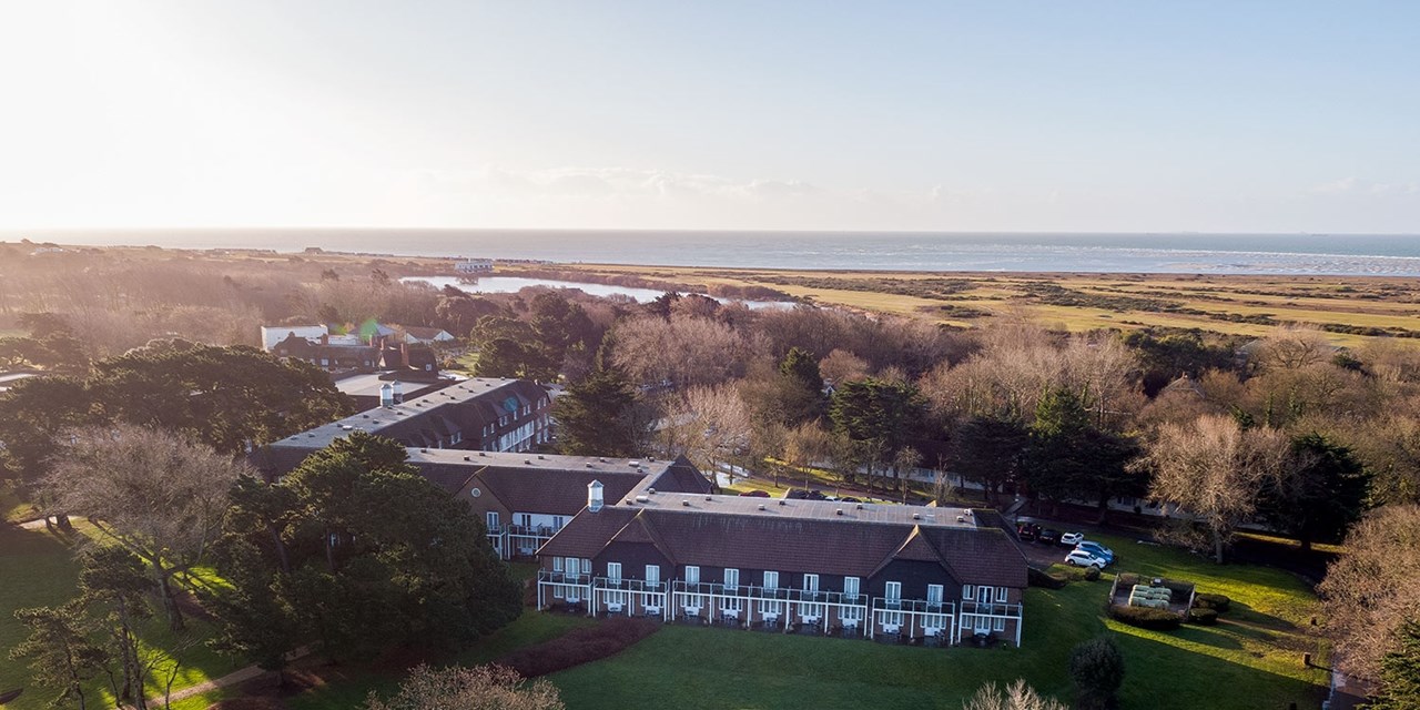 The property offers a beautiful location with views over Portsmouth and Langstone Harbour