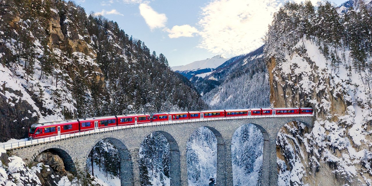 Ride the Bernina Express
