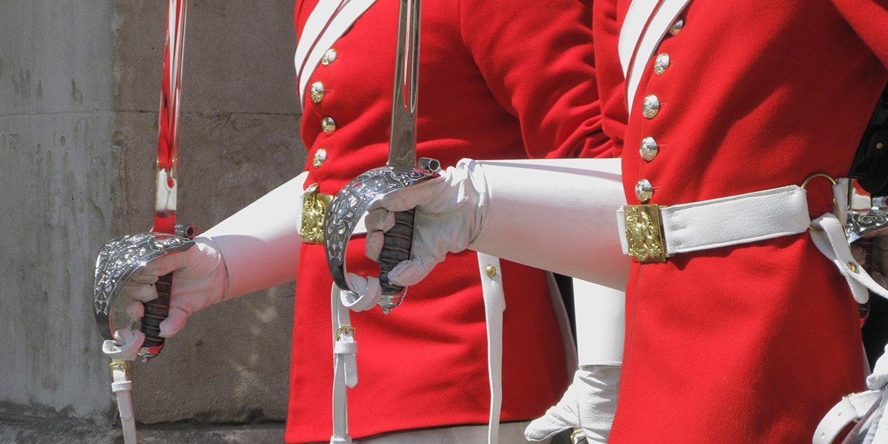 The Changing of the Guard ceremony continues centuries of British royal tradition