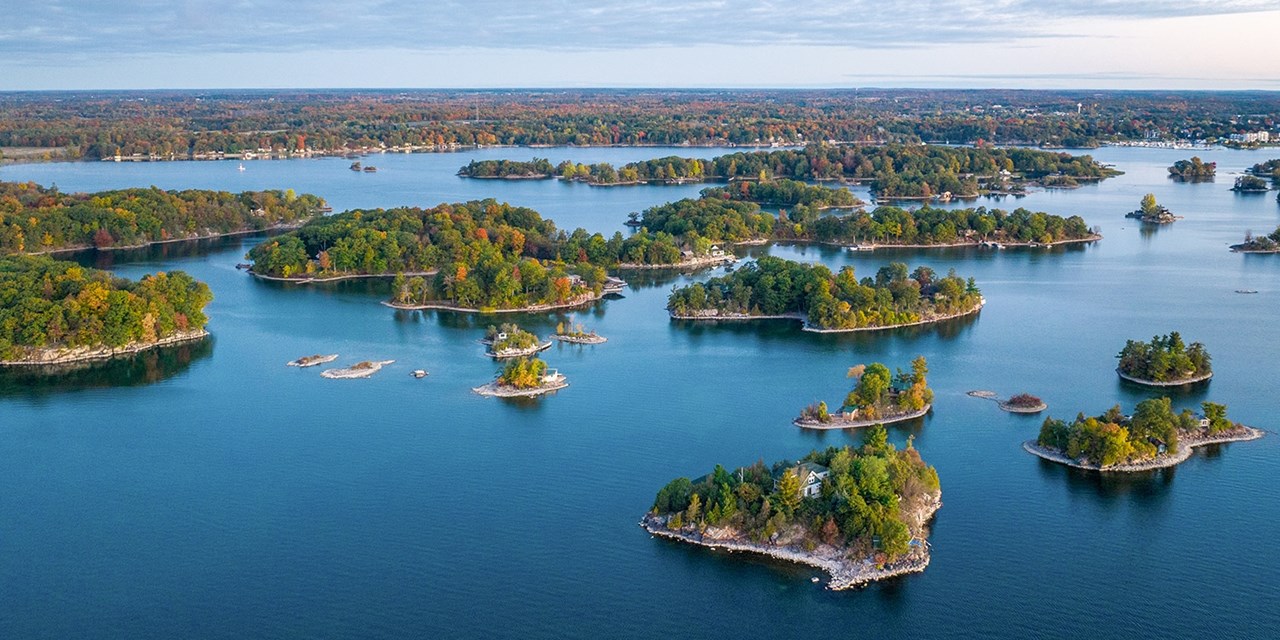 Cruise the 1000 Islands along St. Lawrence River