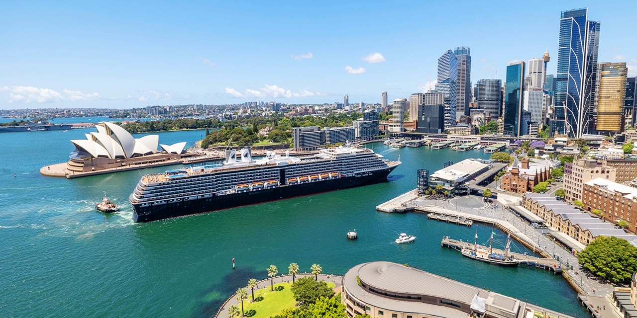 Sail aboard the Holland America Westerdam