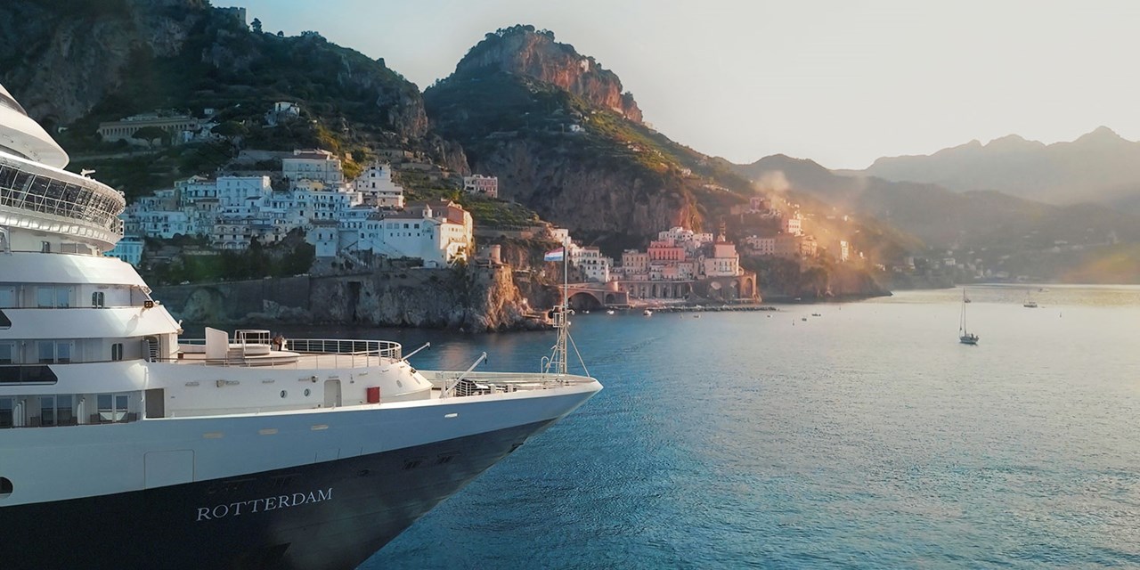 Set sail on the Rotterdam's inaugural Mediterranean season
