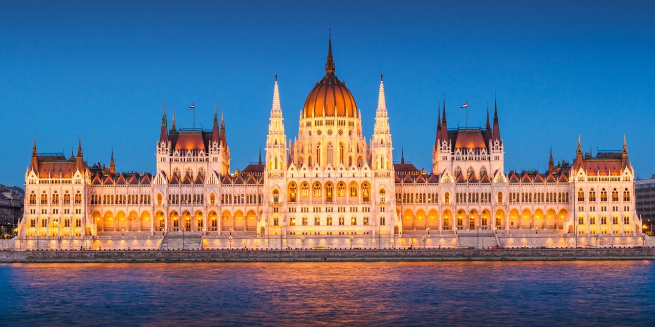 Kimpton BEM Budapest is on the Buda banks of the Danube (pictured: Hungarian Parliament Building)