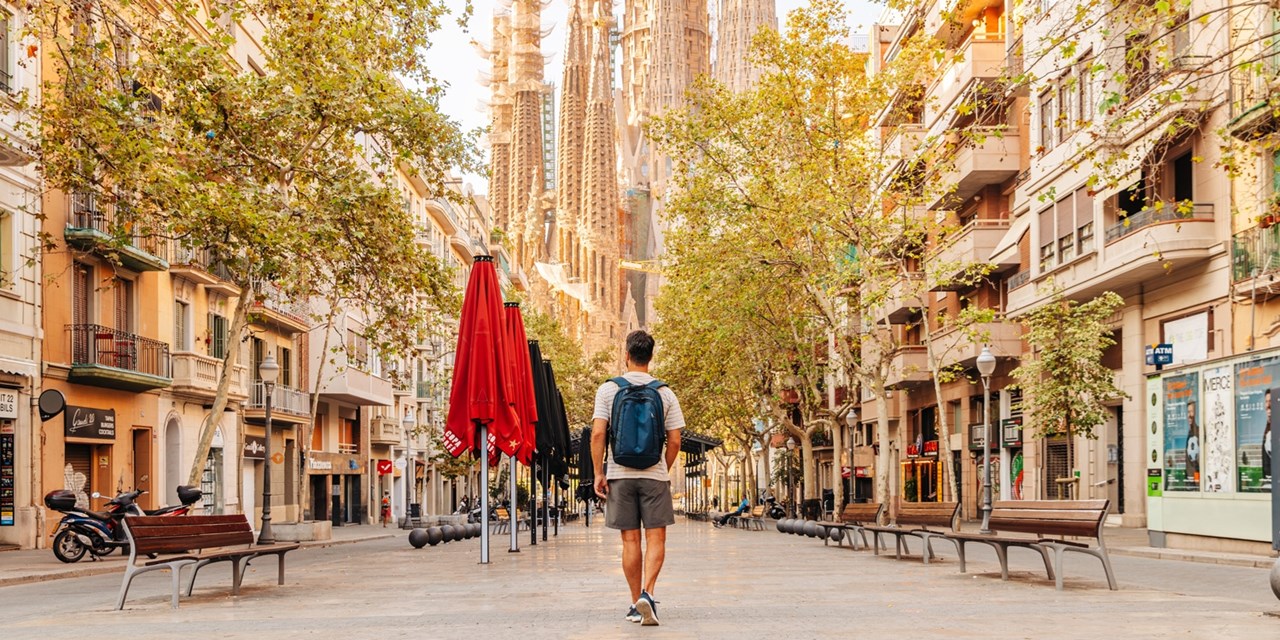 3 Tage Barcelona mit Flug, -45%