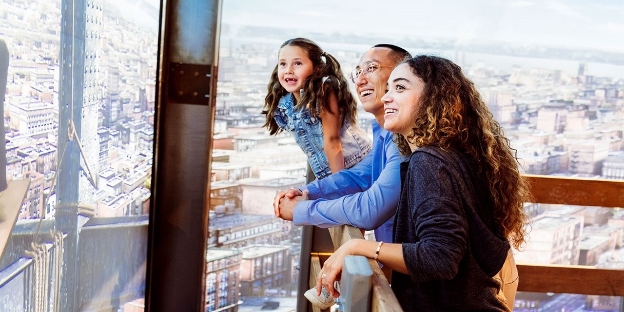 Enjoy New York City views from the 19th floor