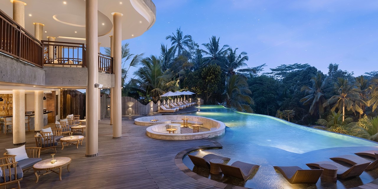 This adults-only wellness retreat is nestled in the jungle outside Ubud
