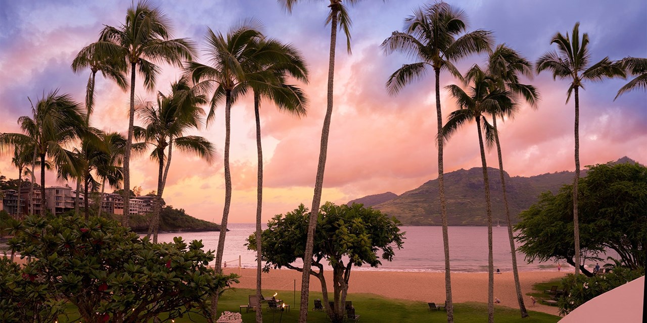 This brand-new Hilton resort overlooks Nawiliwili Bay on Kauai’s southeastern coast