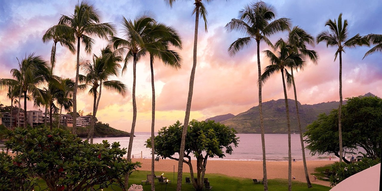 This brand-new Hilton resort overlooks Nawiliwili Bay on Kauai’s southeastern coast