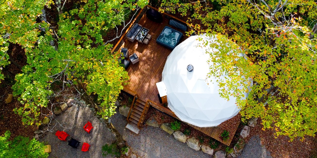 This peaceful retreat offers an immersive nature escape