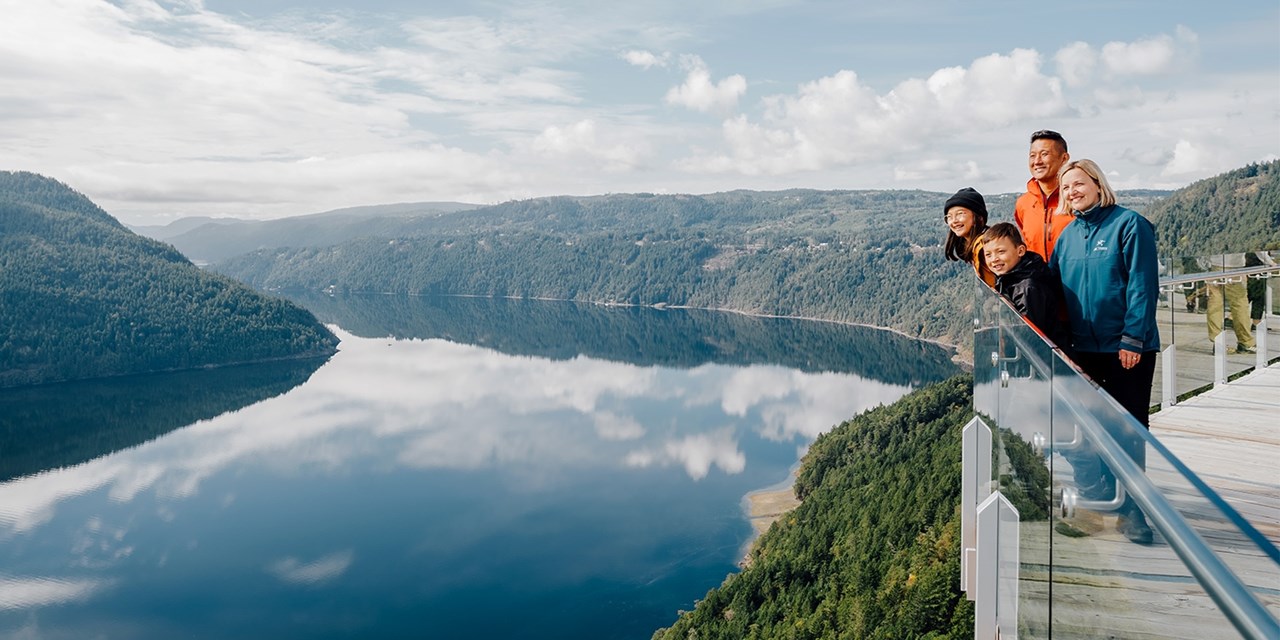 Malahat SkyWalk experience near Victoria