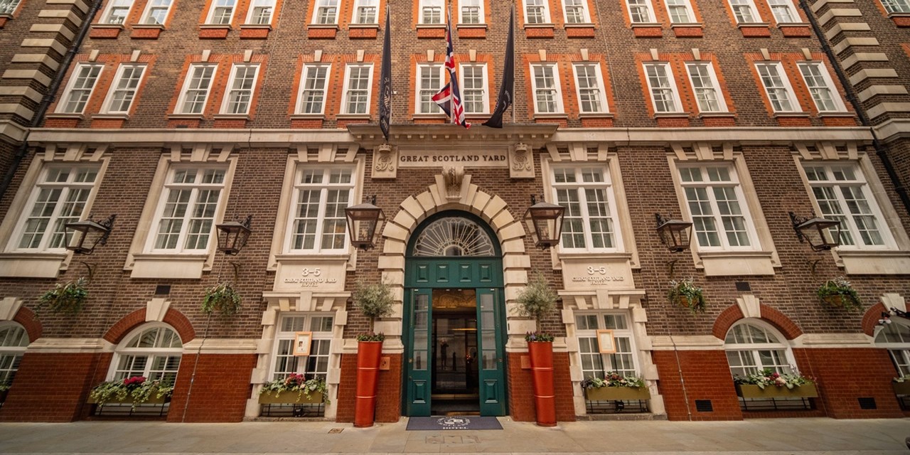 Great Scotland Yard was the original HQ of the Metropolitan Police
