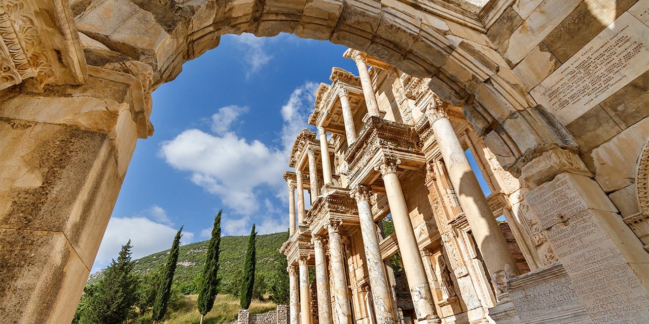 Ephesus near Kuşadası (shore excursions are chargeable)