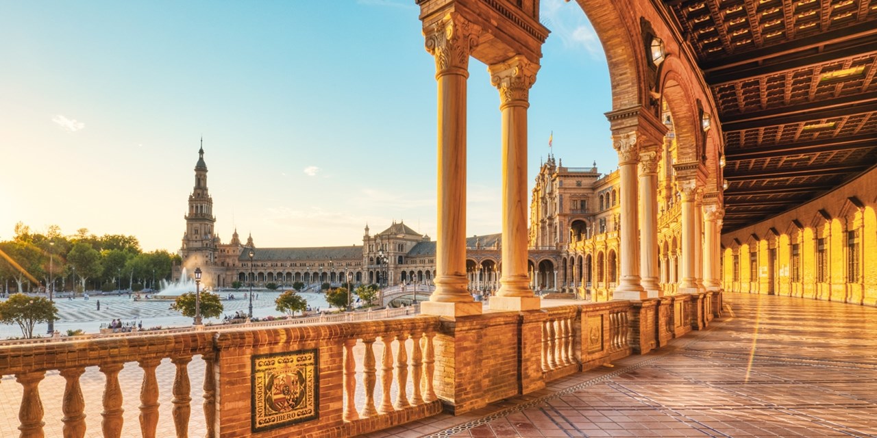 Plaza de España in Seville 