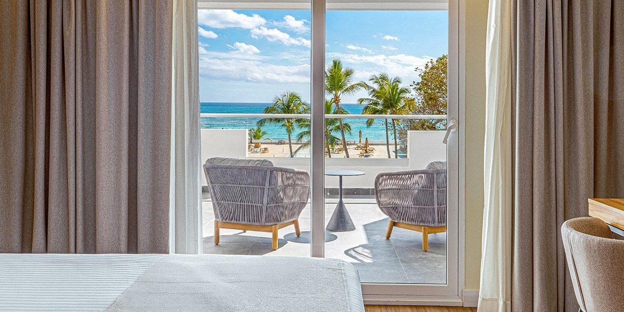 Enjoy ocean views from your bed