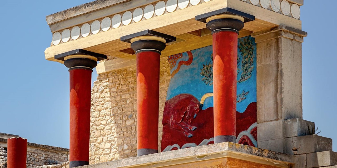 Knossos Palace on Crete