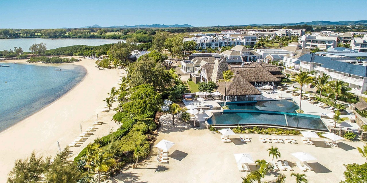 The Radisson Blu Azuri Resort from a distance