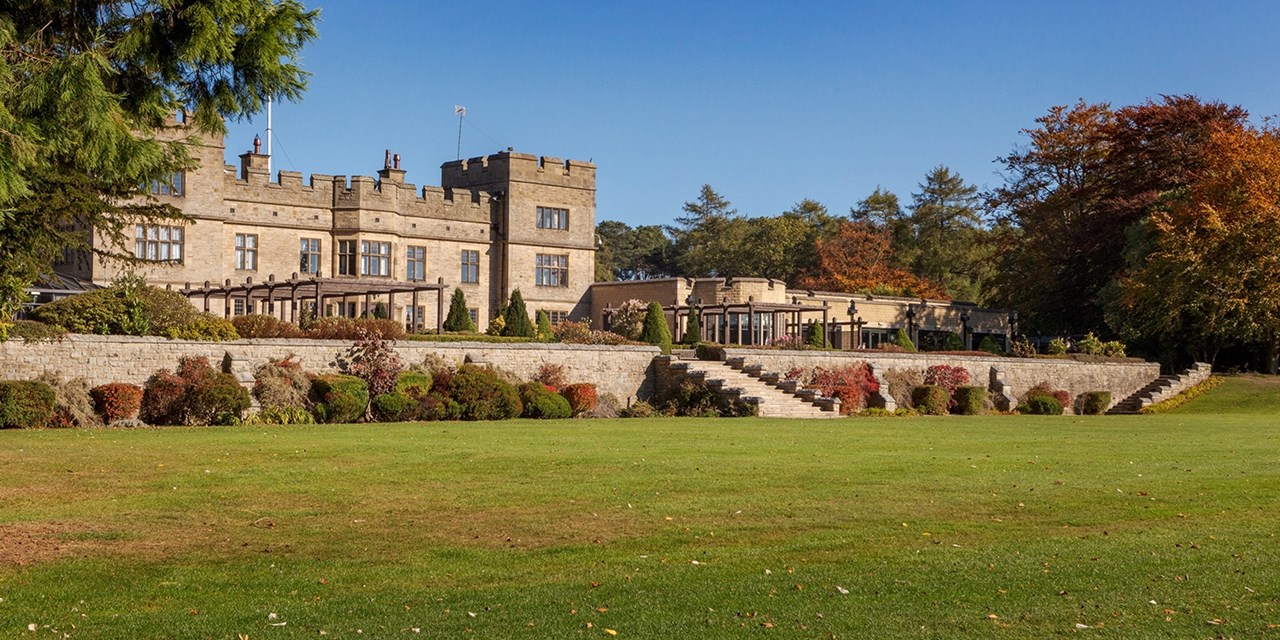 Slaley Hall is an Edwardian mansion set in 1000 acres of Northumberland countryside