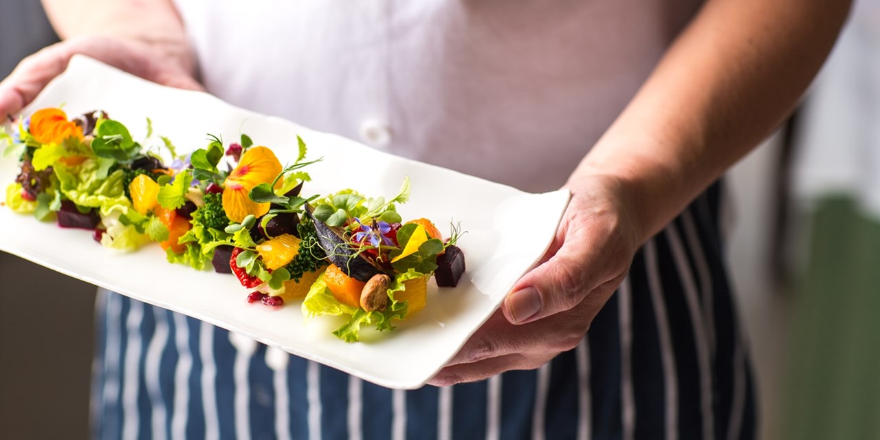 Two 3-course meals are included