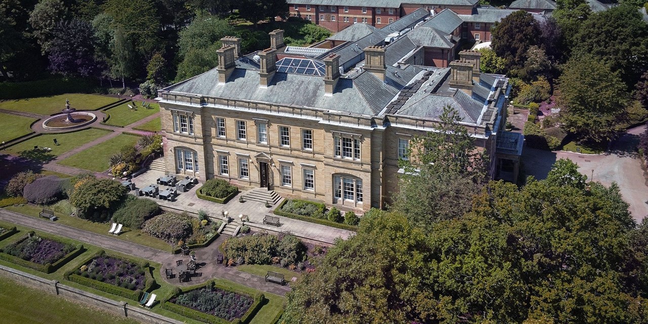 Stroll through 350 acres of manicured gardens at this peaceful Yorkshire retreat