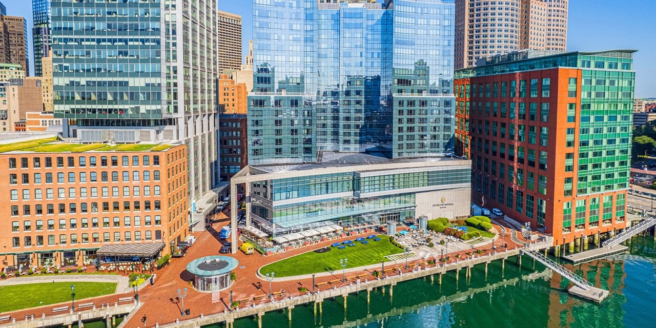 It boasts a prime location along the scenic Boston Harbor