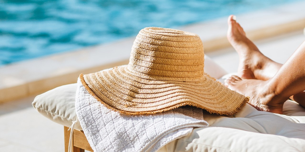 Relax by the pool