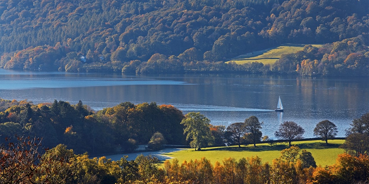 Lake Windermere is five minutes' drive from The Whitewater Hotel