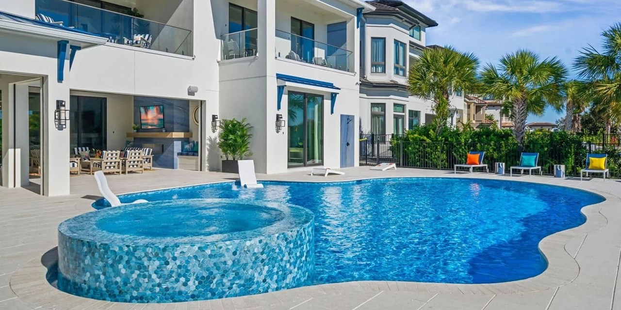 Relax poolside at this Florida retreat.