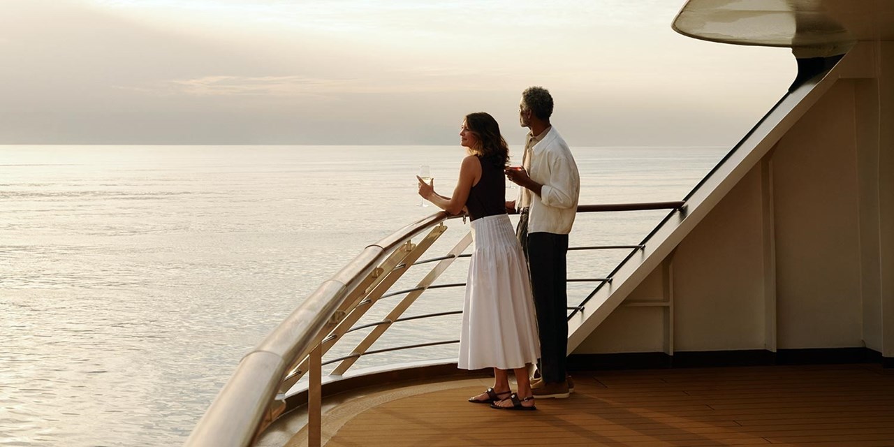'World Navigator' carries just 196 guests, and interiors are designed to look like a luxury yacht