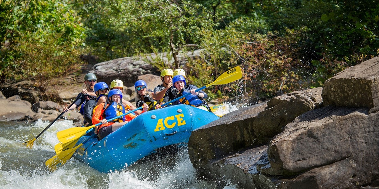 The Gauley River is considered one of the best whitewater rivers in the country