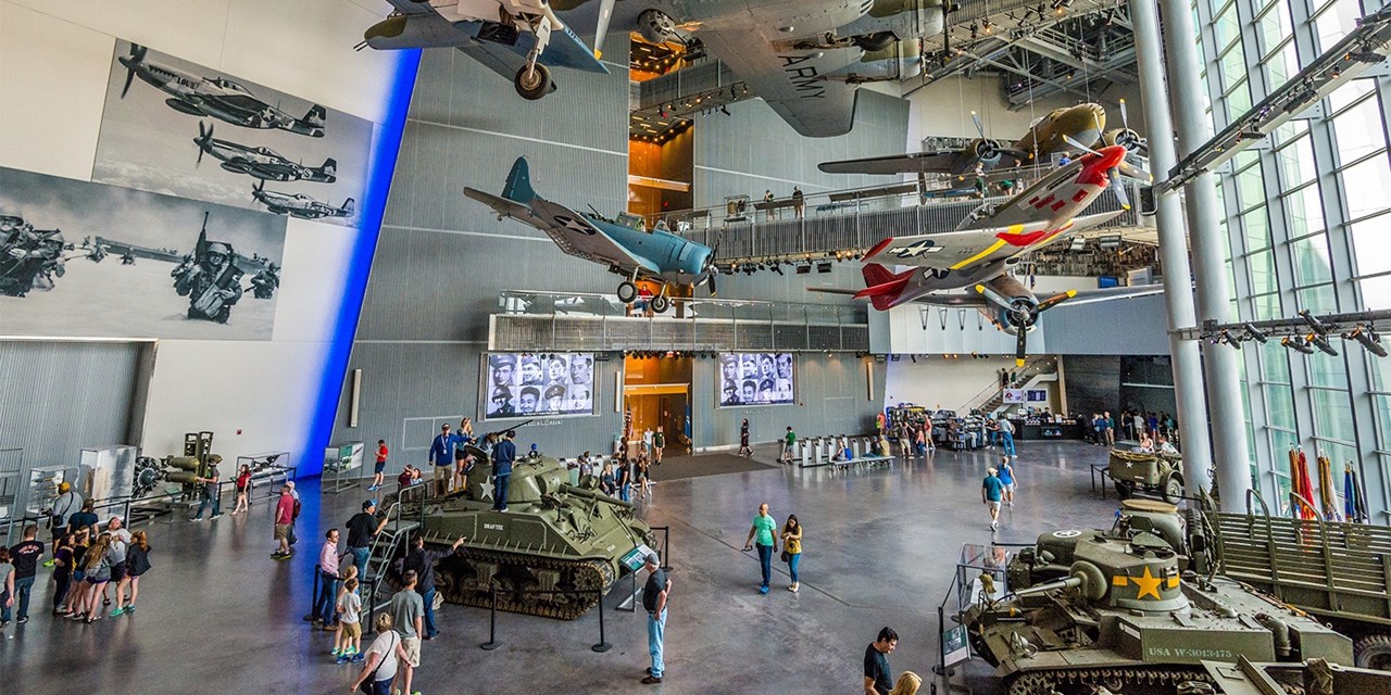 National World War II Museum warcraft exhibit