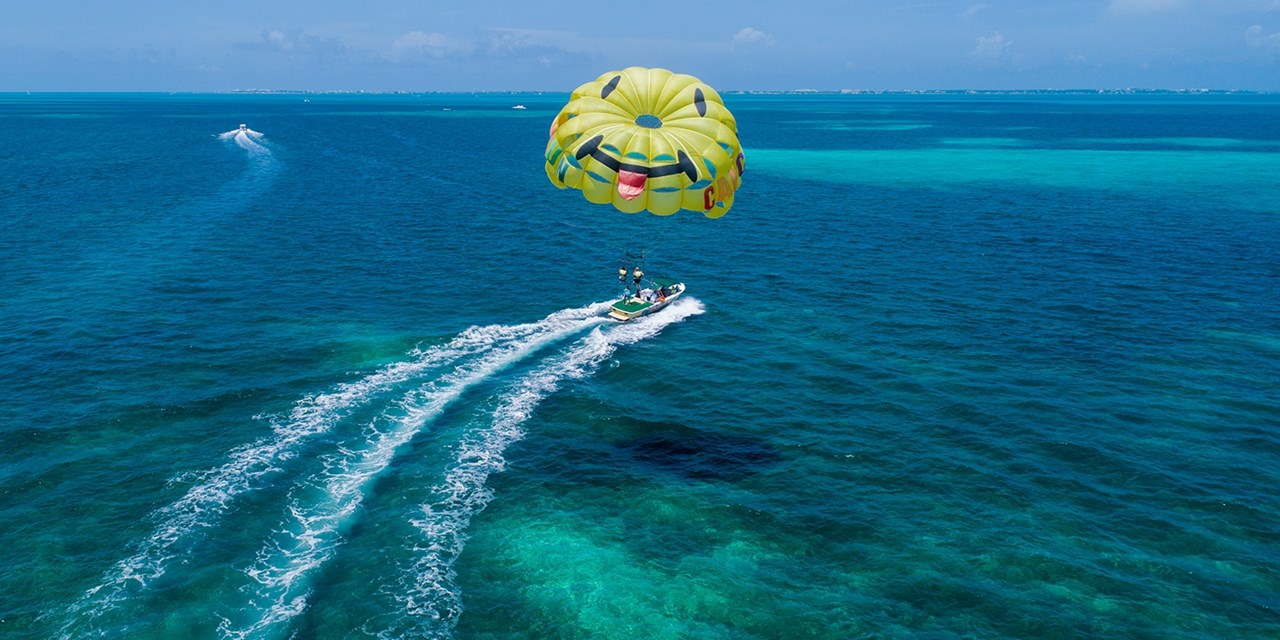 Parasailing is the thrill of a lifetime