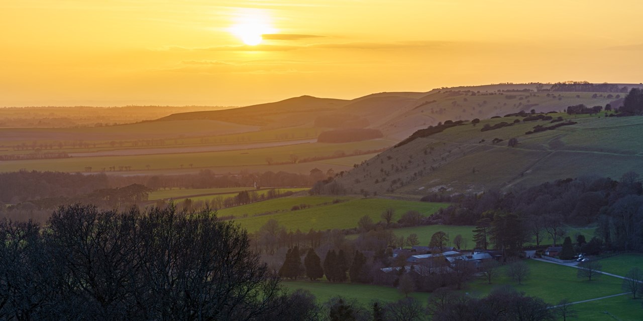 The hotel is set in 54 acres of grounds between the North Wessex Downs and the South Downs