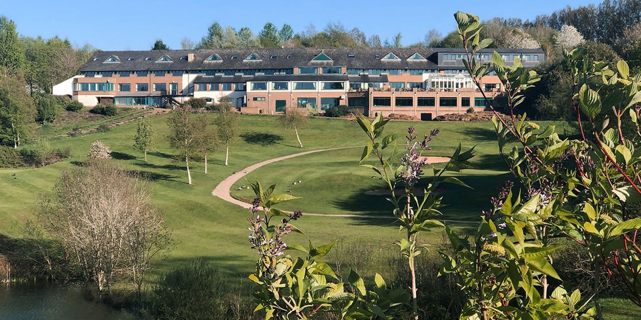 The property is set in 220 acres of countryside with lakes
